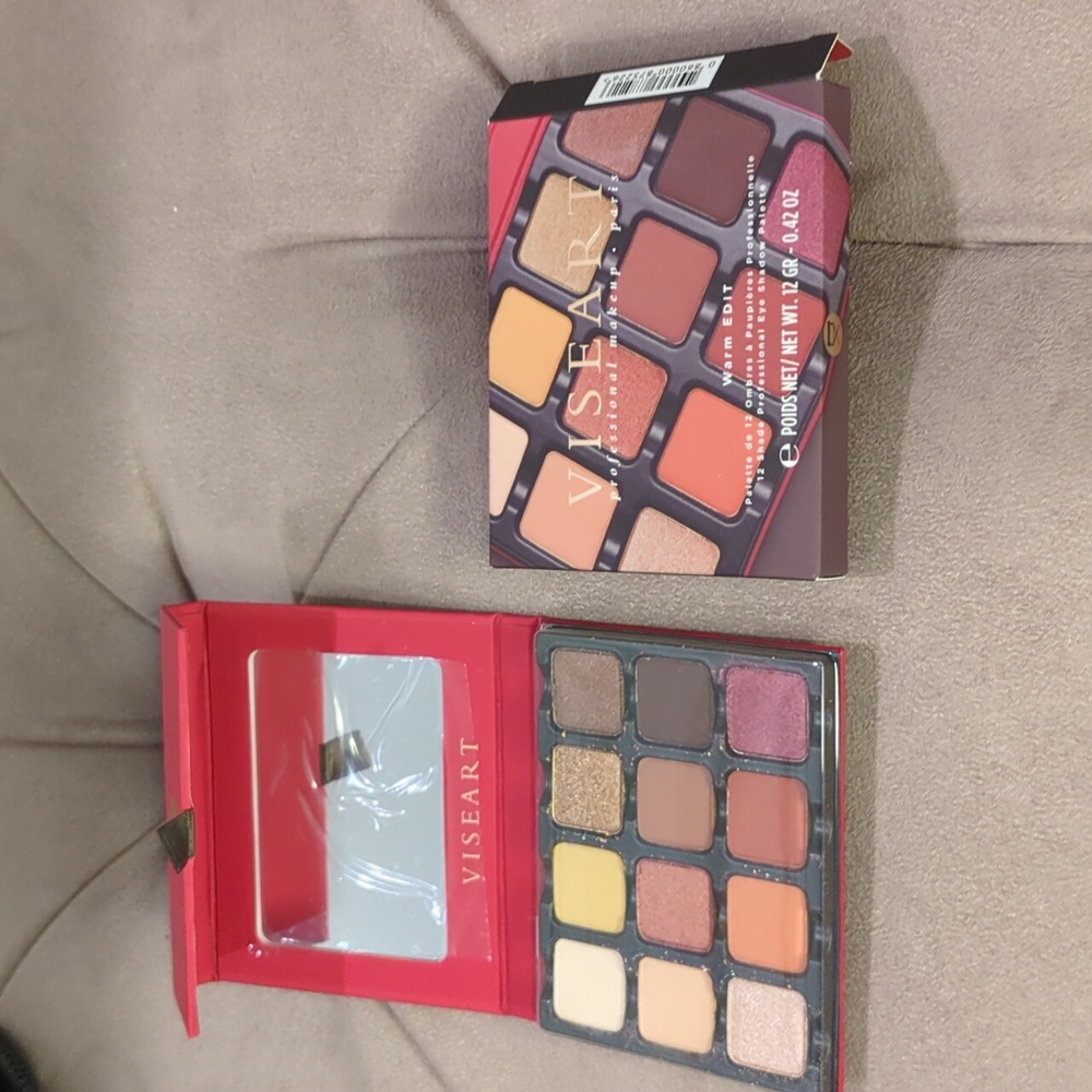 VISEART Warm Edit Eye Shadow Pallet